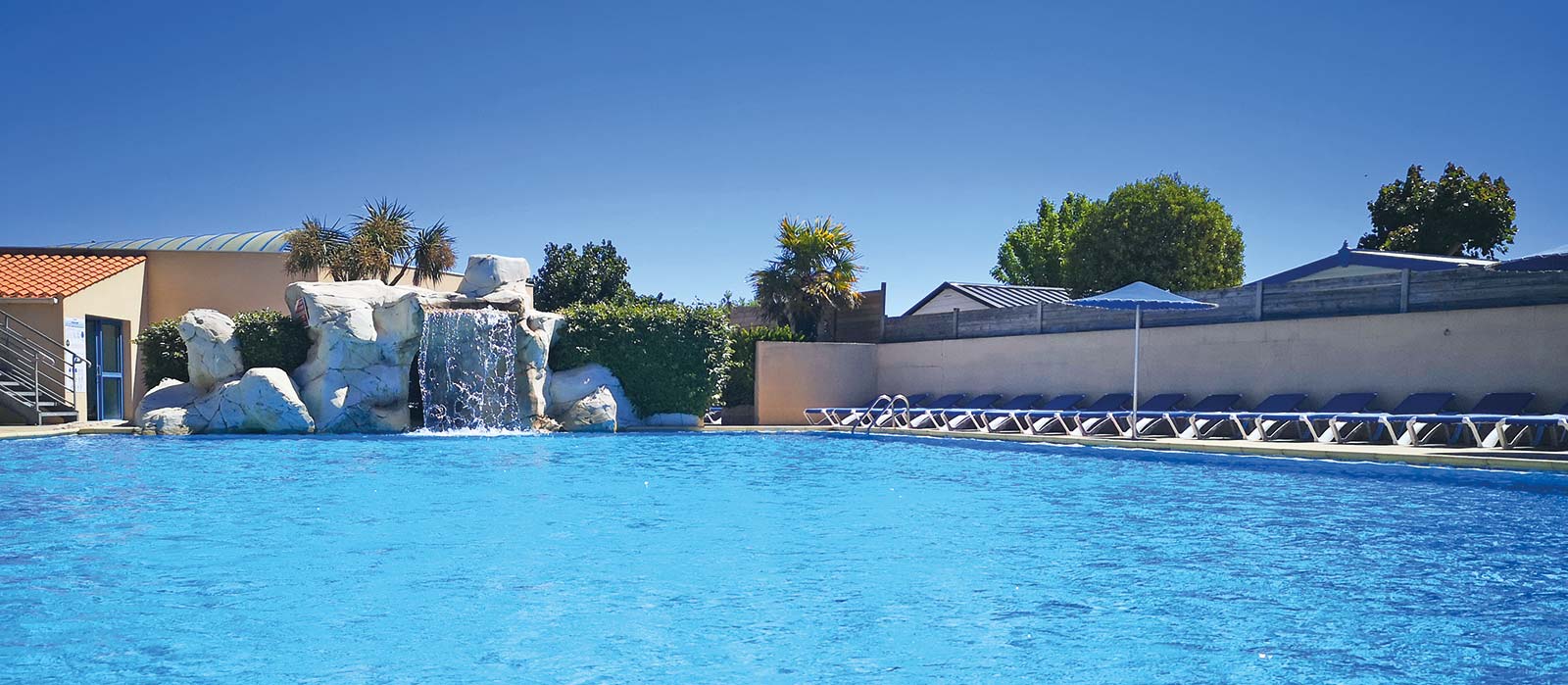 Le parc aquatique du camping La Plage à Saint-Hilaire de Riez