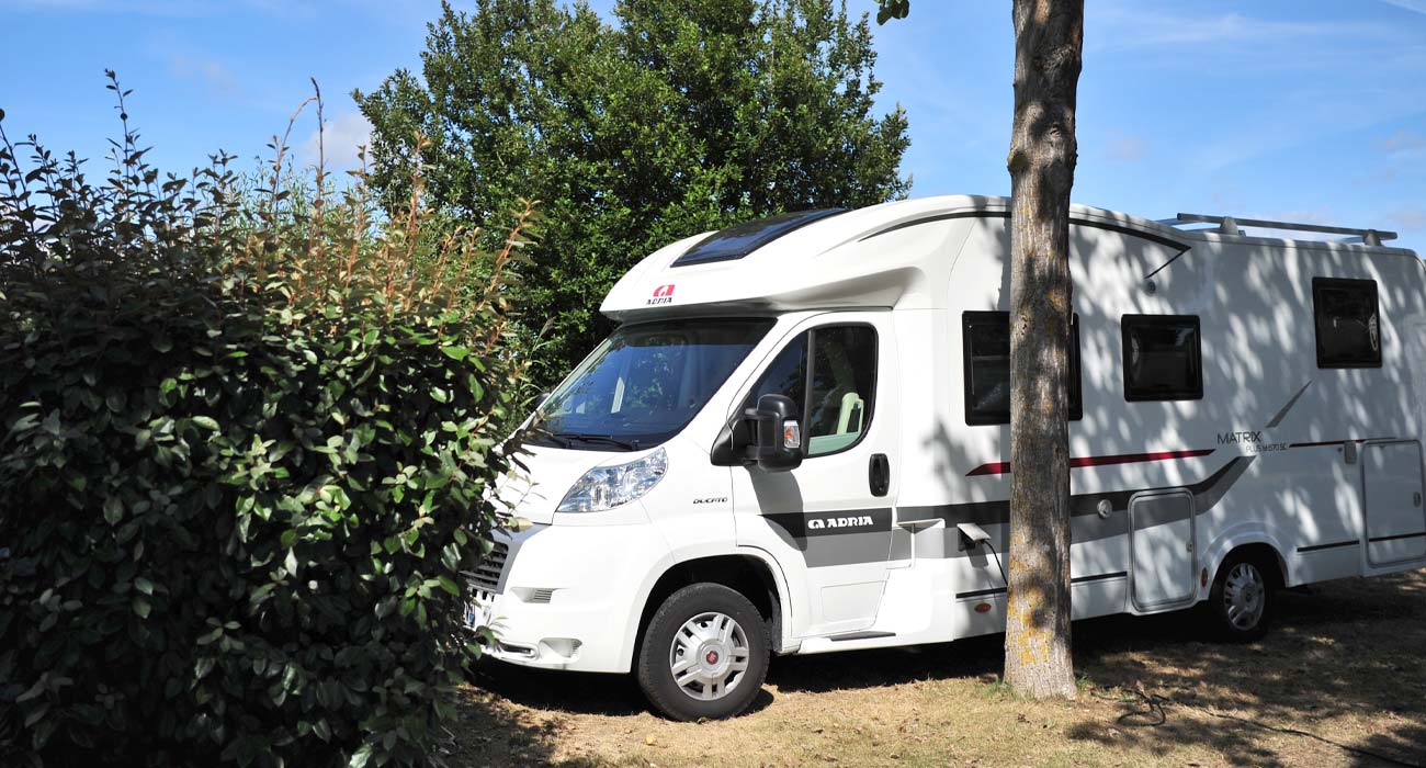 Motorhome pitch near the beaches in Vendée in Saint-Hilaire
