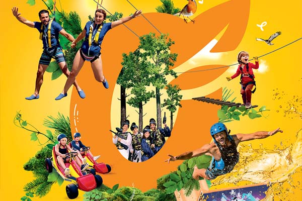 Accrobranches et sports de glisse à O Fun Park en Vendée